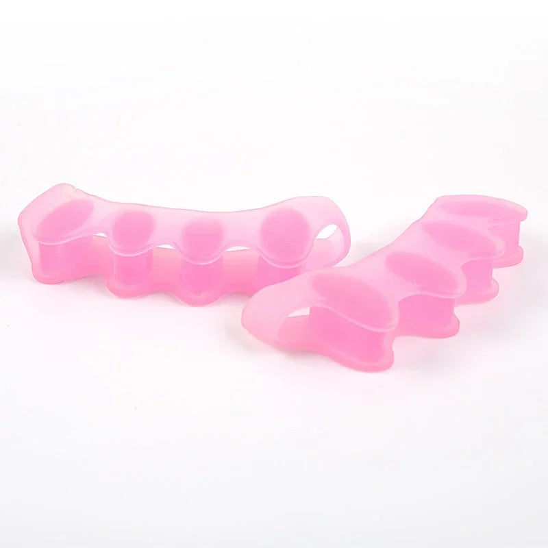 Silicone Toe Separators – Bunion & Hammer Toe Pain Relief | Soft SEBS Foot Alignment Corrector