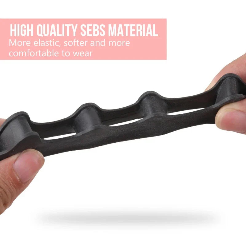 Silicone Toe Separators – Bunion & Hammer Toe Pain Relief | Soft SEBS Foot Alignment Corrector