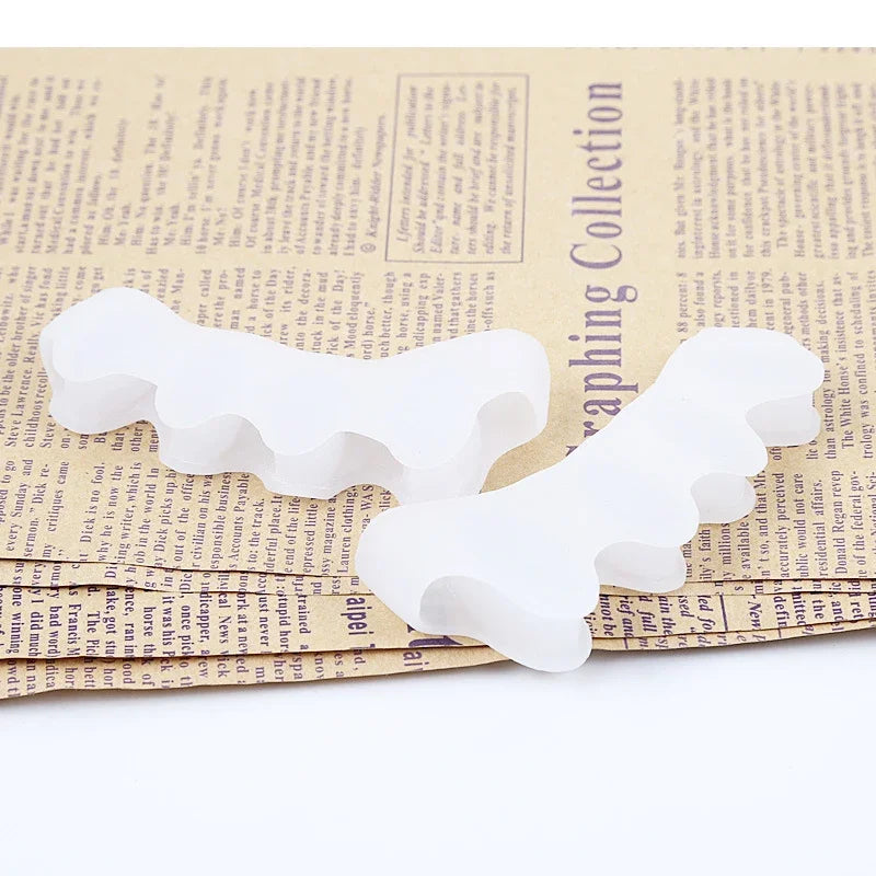 Silicone Toe Separators – Bunion & Hammer Toe Pain Relief | Soft SEBS Foot Alignment Corrector