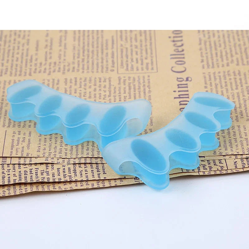 Silicone Toe Separators – Bunion & Hammer Toe Pain Relief | Soft SEBS Foot Alignment Corrector