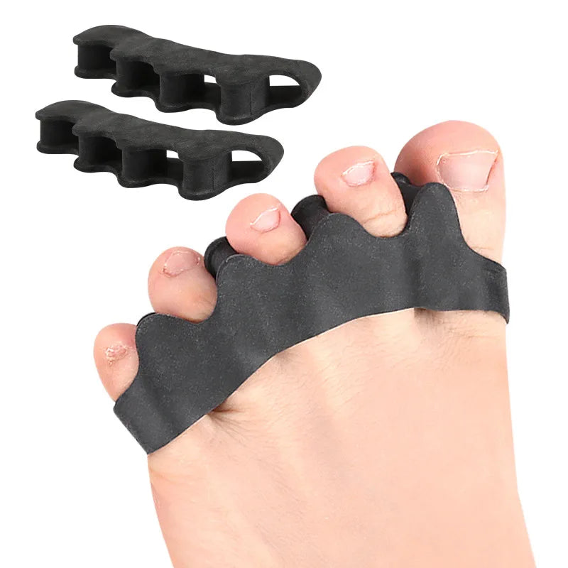 Silicone Toe Separators – Bunion & Hammer Toe Pain Relief | Soft SEBS Foot Alignment Corrector