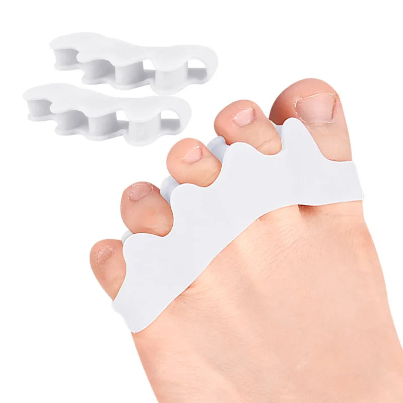 Silicone Toe Separators – Bunion & Hammer Toe Pain Relief | Soft SEBS Foot Alignment Corrector