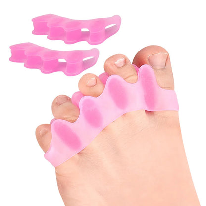 Silicone Toe Separators – Bunion & Hammer Toe Pain Relief | Soft SEBS Foot Alignment Corrector