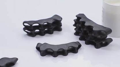 Silicone Toe Separators – Bunion & Hammer Toe Pain Relief | Soft SEBS Foot Alignment Corrector